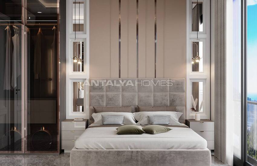 Alanya Oba'da Akıllı Ev Sistemlerine Sahip Lüks Daireler 29