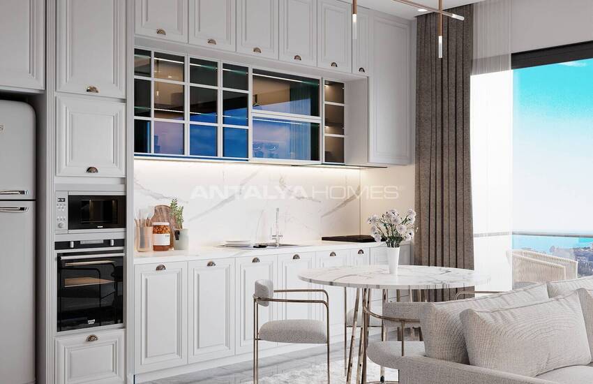 Appartements Avec Systèmes De Maison Intelligente À Alanya Oba 24