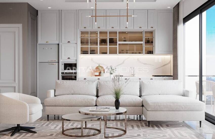 Appartements Avec Systèmes De Maison Intelligente À Alanya Oba 21