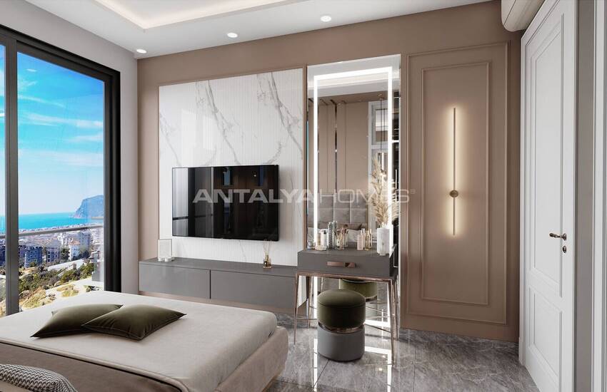 Appartements Avec Systèmes De Maison Intelligente À Alanya Oba 30