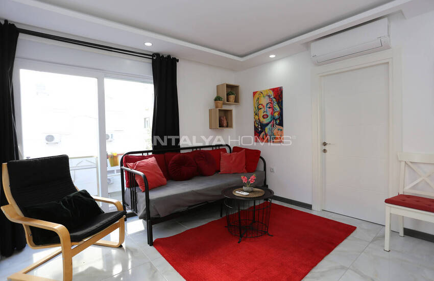 Furnished Property with 1 Bedroom in Complex in Antalya Muratpasa 16