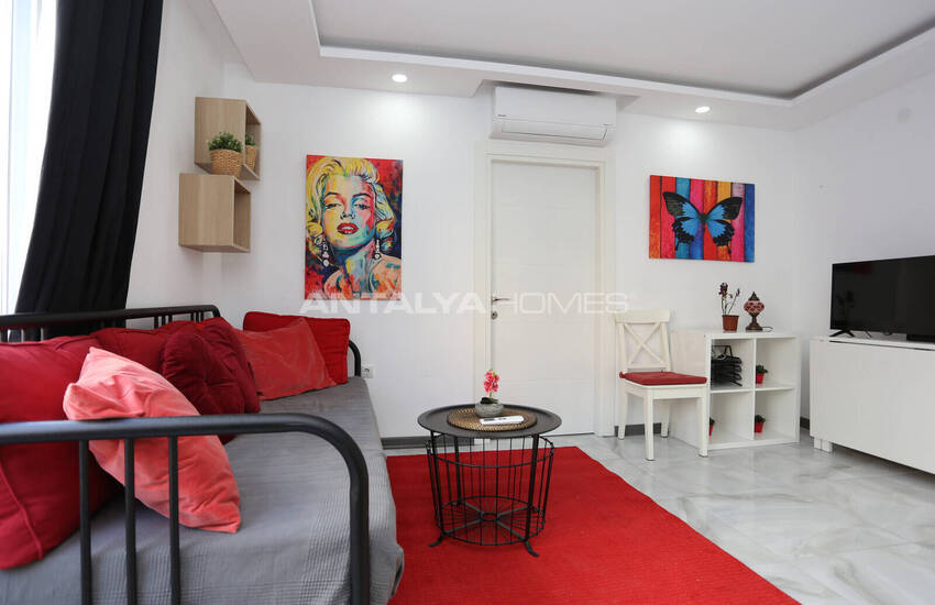 Furnished Property with 1 Bedroom in Complex in Antalya Muratpasa 19