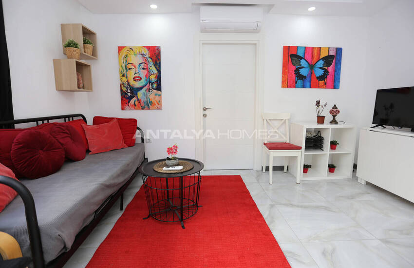 Furnished Property with 1 Bedroom in Complex in Antalya Muratpasa 17