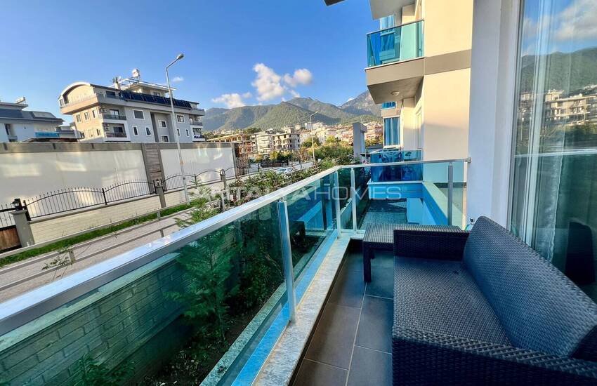 Alanya Oba'da Merkezi Konumda Satılık Eşyalı Daire 29