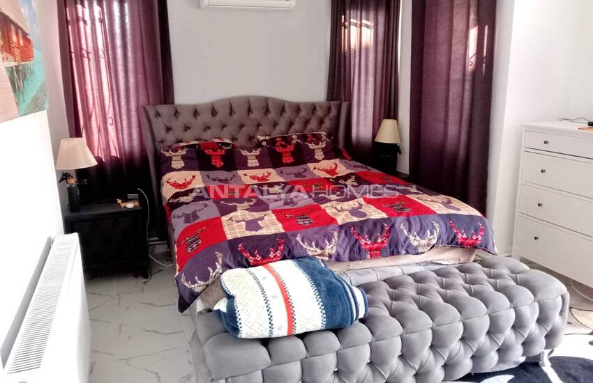 Меблированный Двухквартирный Дом в Анталии Кадрие 23