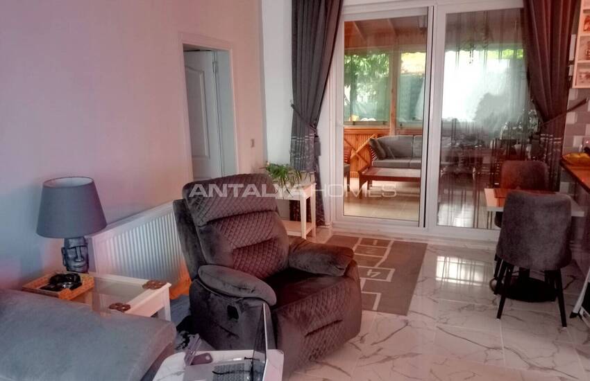 Меблированный Двухквартирный Дом в Анталии Кадрие 19