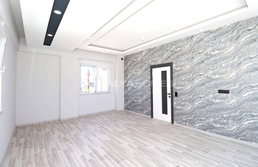 Ruime Appartementen Met Balkon Dicht Voorzieningen In Antalya Kepez 15