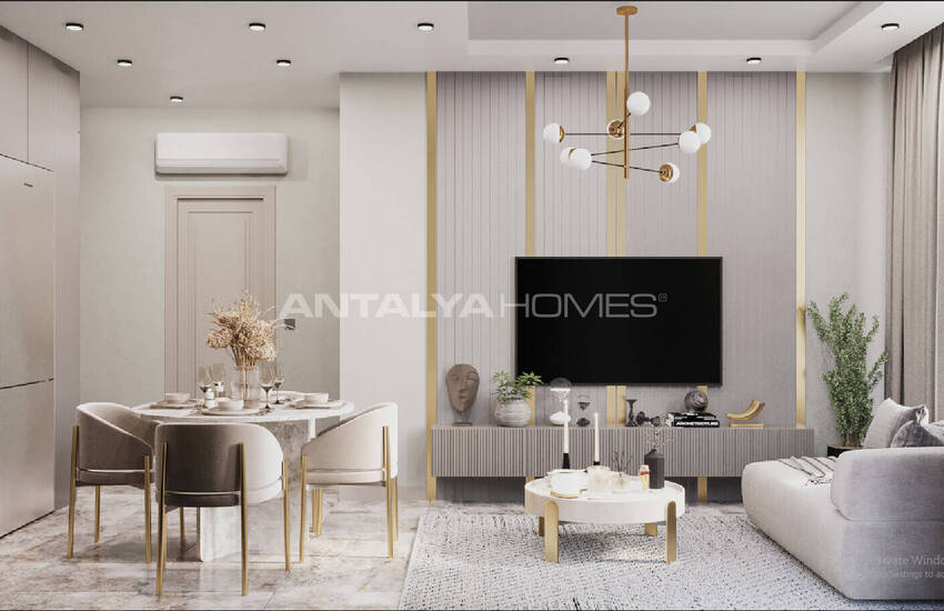 Alanya'da Havuzlu ve Bahçeli Sitede Ferah Daireler 7