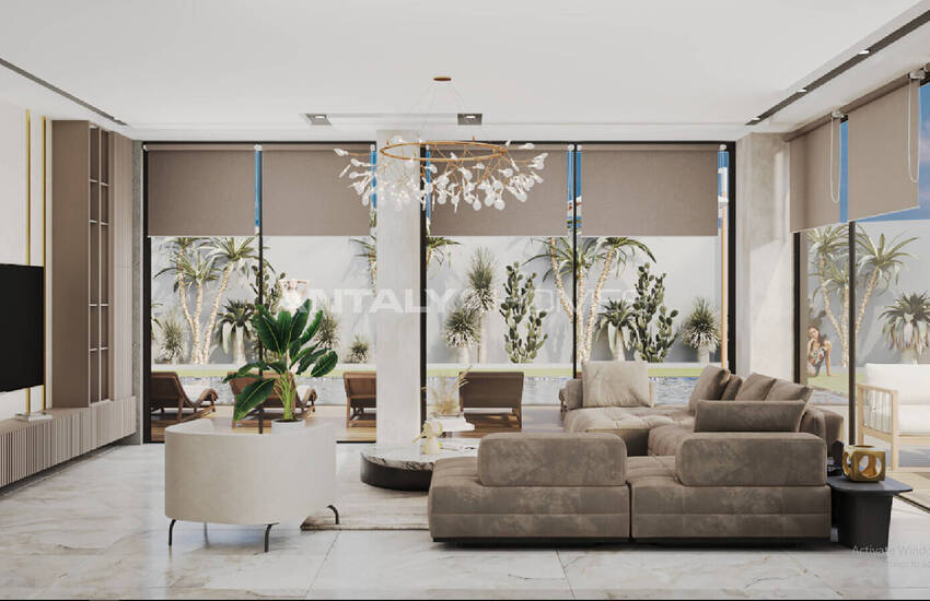 Appartements Spacieux En Complexe Avec Piscine Et Jardin À Alanya 6