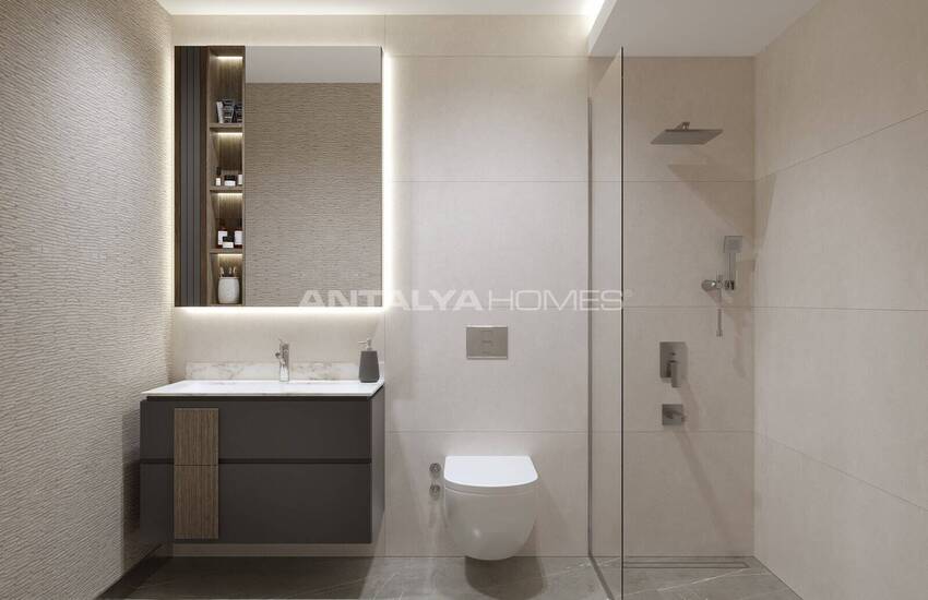 Appartements En Complexe Avec Commodités À Oba Alanya 42