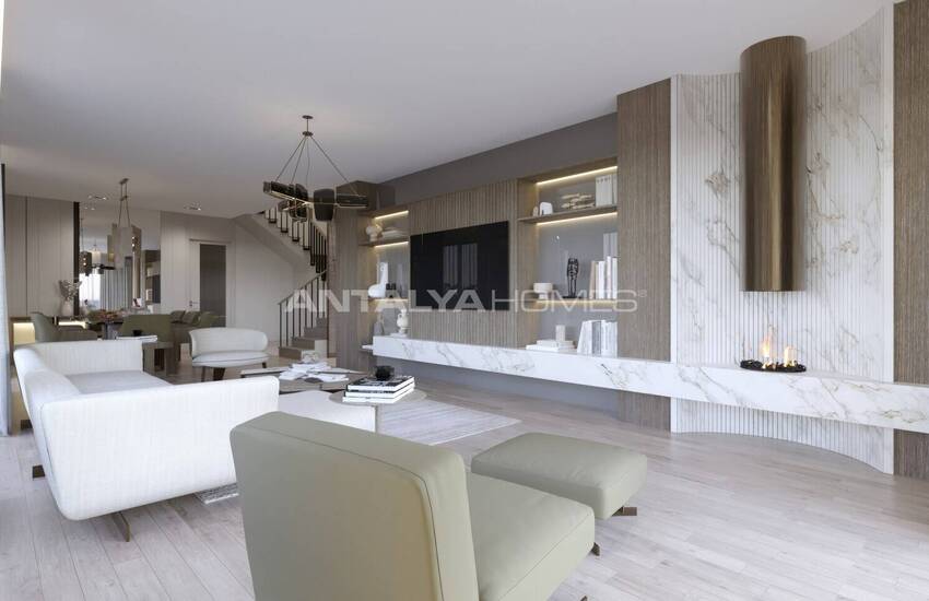 Flats in a Complex with Rich Amenities in Oba Alanya 28