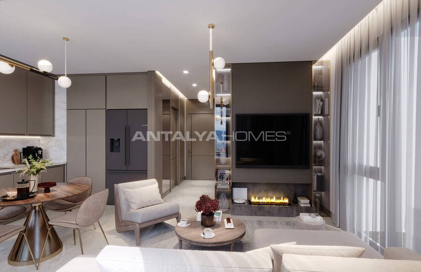 Flats in a Complex with Rich Amenities in Oba Alanya 27