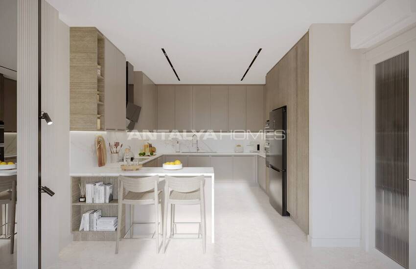 Flats in a Complex with Rich Amenities in Oba Alanya 39