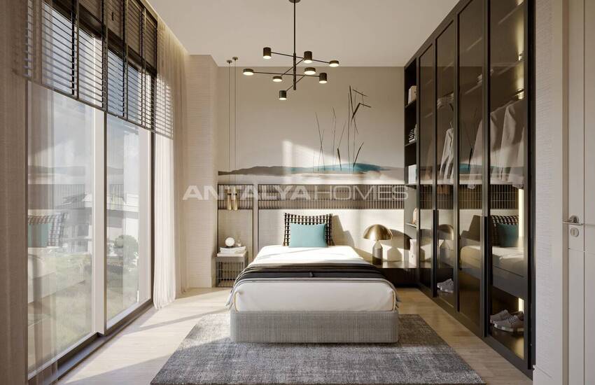 Flats in a Complex with Rich Amenities in Oba Alanya 37