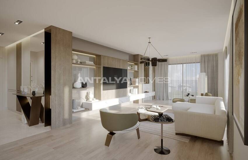 Flats in a Complex with Rich Amenities in Oba Alanya 26