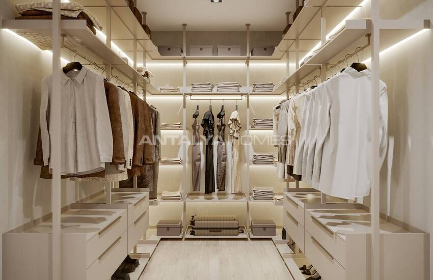 Flats in a Complex with Rich Amenities in Oba Alanya 35