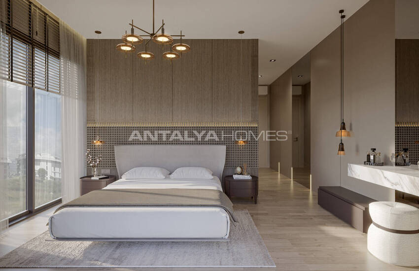 Flats in a Complex with Rich Amenities in Oba Alanya 34