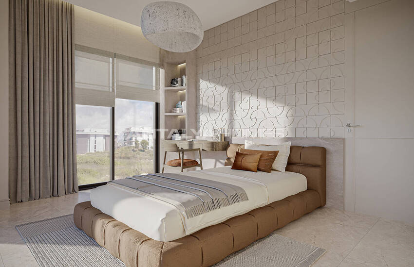 Flats in a Complex with Rich Amenities in Oba Alanya 33