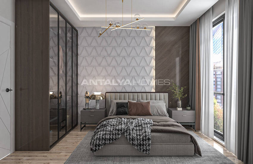 Naturutsikt Lägenheter I Ett Komplex Med Bekvämligheter I Alanya 21