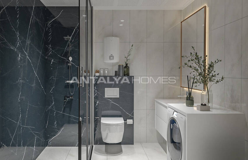 شقق مطلة على الطبيعة في مجمع مع المرافق الاجتماعية في ألانيا 22