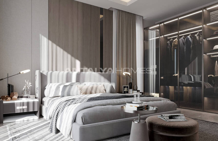Duplex Lägenheter I Ett Komplex Nära Bekvämligheter I Alanya 19