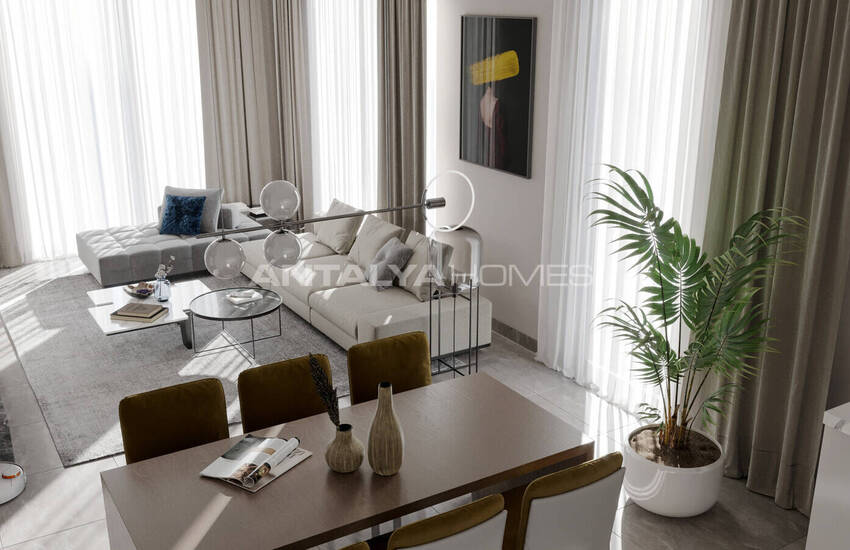 Duplex Lägenheter I Ett Komplex Nära Bekvämligheter I Alanya 17
