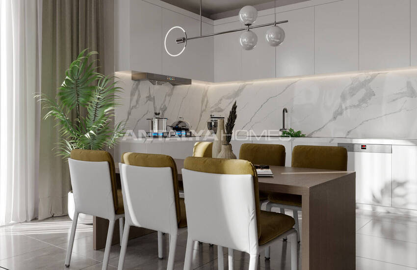 Duplex Lägenheter I Ett Komplex Nära Bekvämligheter I Alanya 18