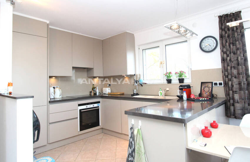 Villa Individuelle Avec Meubles Dans Un Complexe À Serik Antalya 23