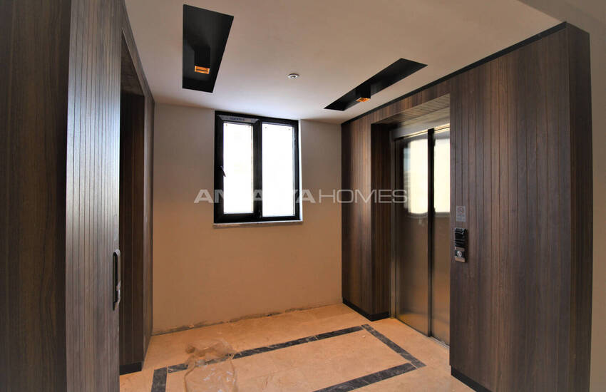 Spacious Flats in a Project with Pool in Altıntaş Antalya 28