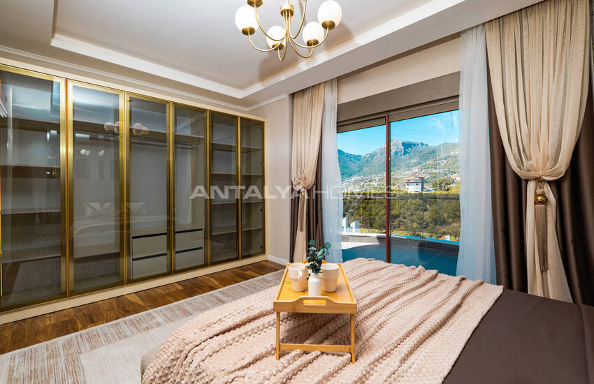 Detached Houses with Private Pools in Alanya Turkey 14