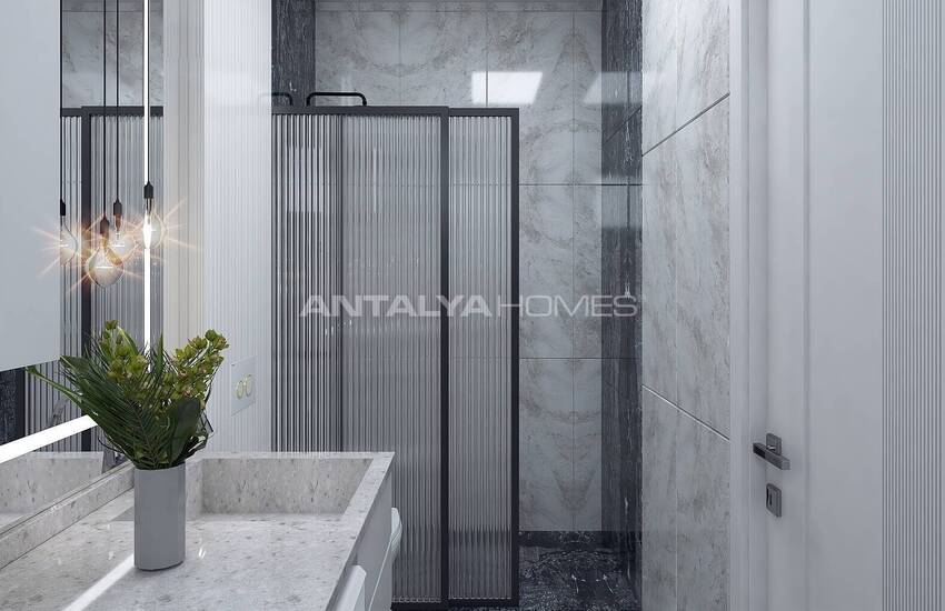 Aksu Altıntaş'ta Havuzlu Sitede 1 Odalı Daire 17