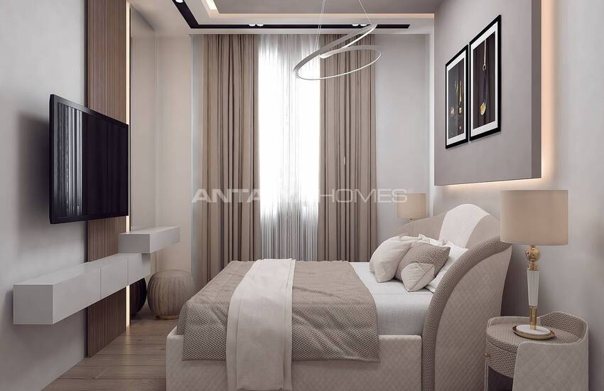 Aksu Altıntaş'ta Havuzlu Sitede 1 Odalı Daire 19