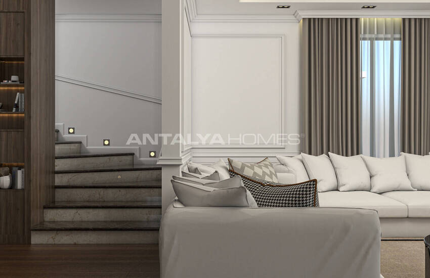 Detached Houses with City Views in Kargıcak Alanya 11