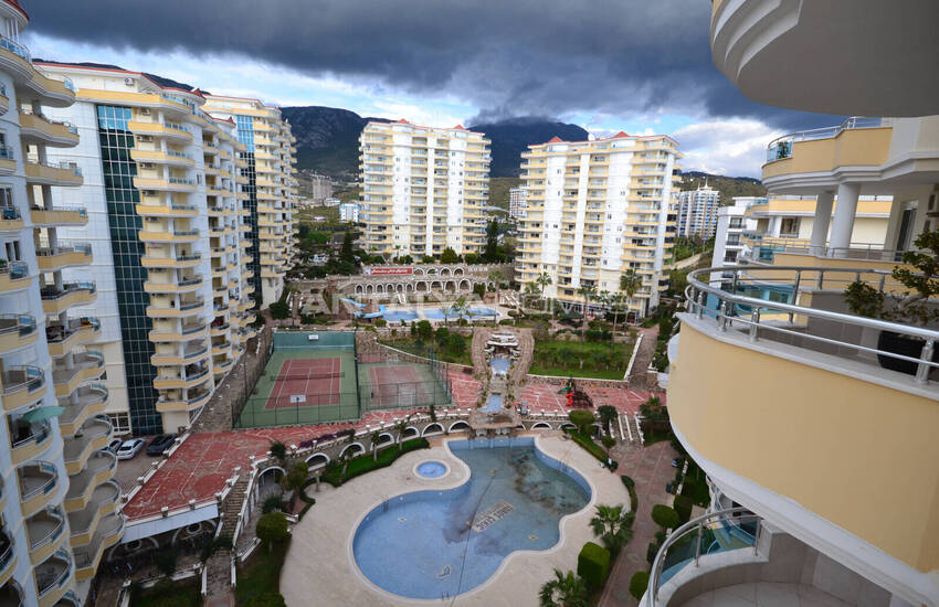 Alanya Mahmutlar'da Deniz ve Şehir Manzaralı Dubleks Daire 28