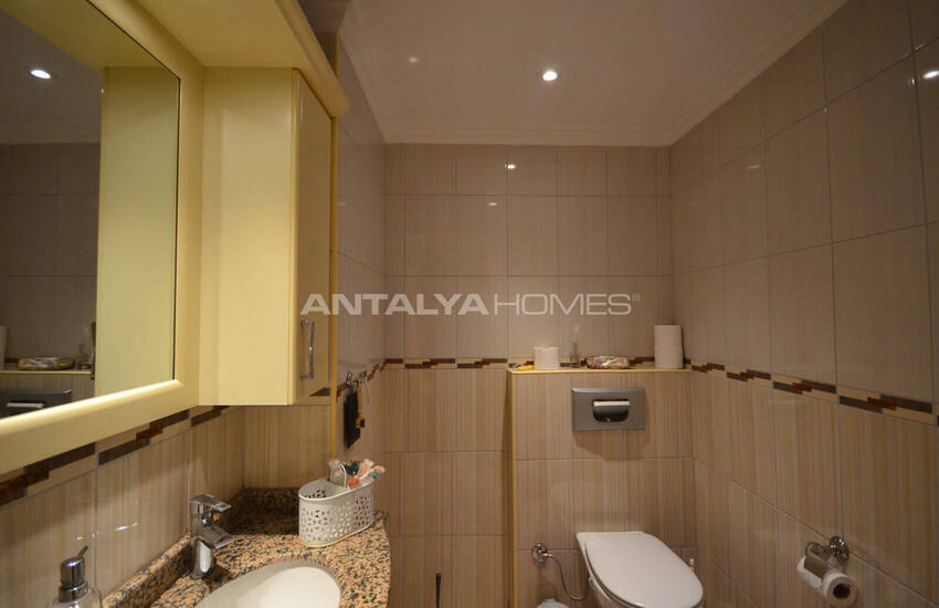 Alanya Mahmutlar'da Deniz ve Şehir Manzaralı Dubleks Daire 17