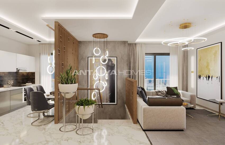 Lägenheter Med Bergsutsikt I Ett Projekt I Kargicak Alanya 28