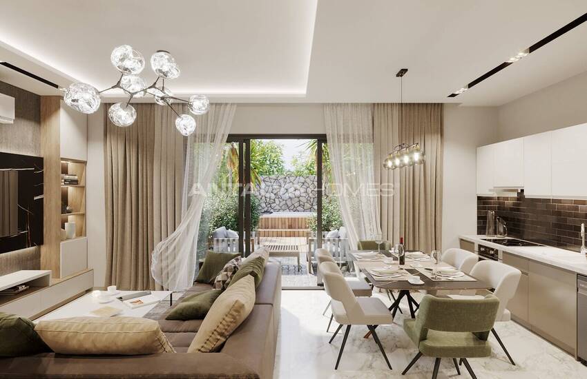 Alanya Kargıcak'ta Otel Konseptli Projede Dağ Manzaralı Daireler 31