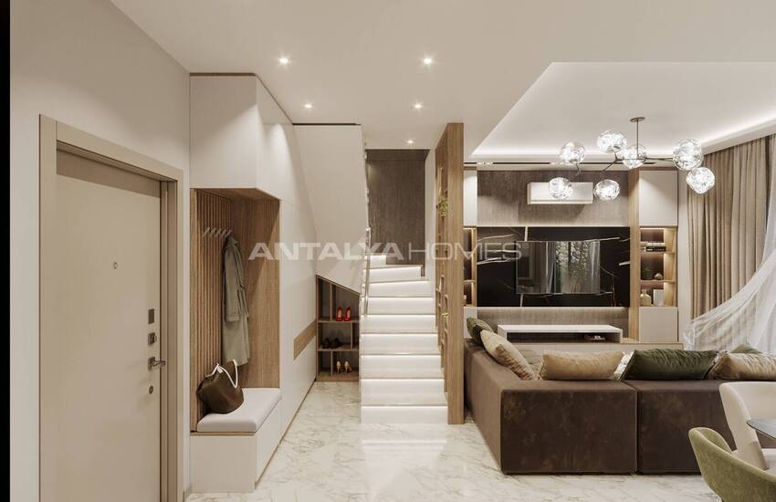 Alanya Kargıcak'ta Otel Konseptli Projede Dağ Manzaralı Daireler 36