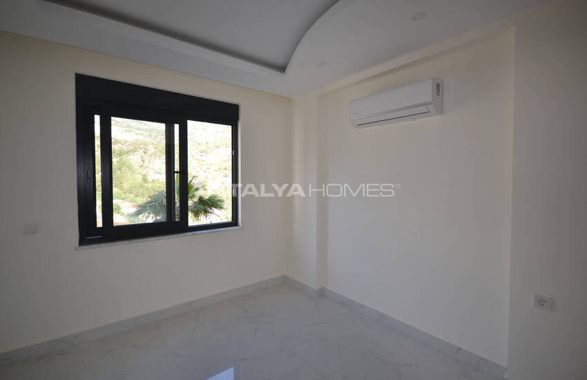 Квартира С Видом На Море И Город В Алании Тепе 15