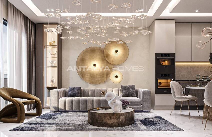 Стильные Апартаменты В Выгодном Месте В Алании 12