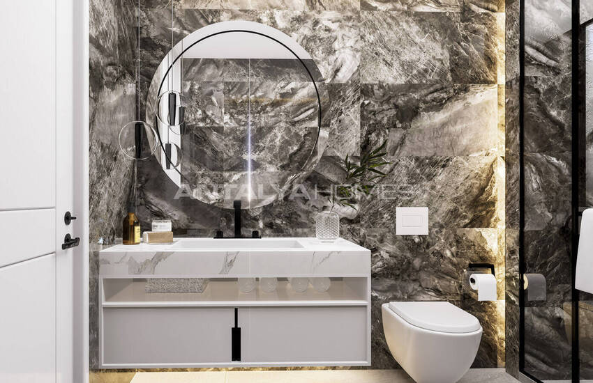 Maisons Élégantes Avec Piscines Et Jardins À Kargicak Alanya 12