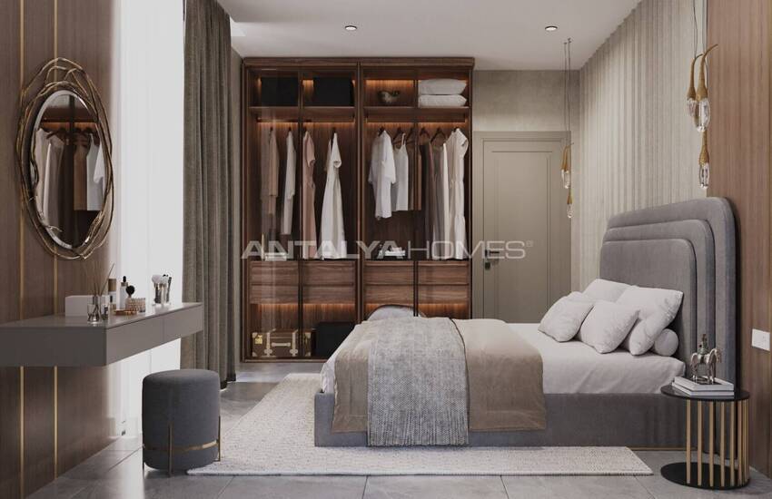Appartements Près Des Commodités Sociales À Oba Alanya 12