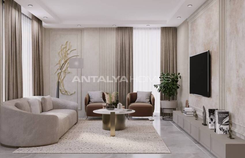 Appartements Près Des Commodités Sociales À Oba Alanya 7