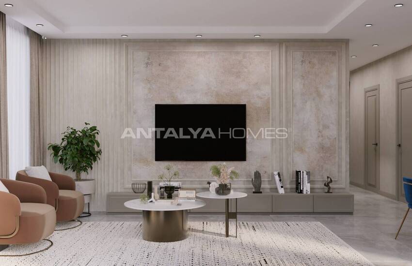 Appartements Près Des Commodités Sociales À Oba Alanya 8