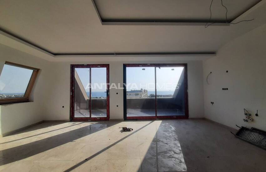 آپارتمان های شیک در یک مجتمع با استخر در اوبا آلانیا 12