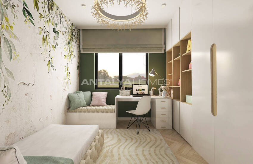 Lägenheter Vid Havet I Ett Komplex Med Rika Faciliteter I Alanya 21