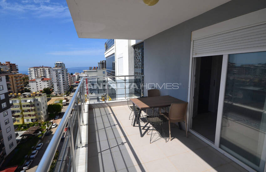 Magnificent View Flat in a Central Location in Alanya