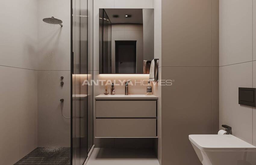 املاک در یک مجتمع با استخر در آلانیا محمودلار 18