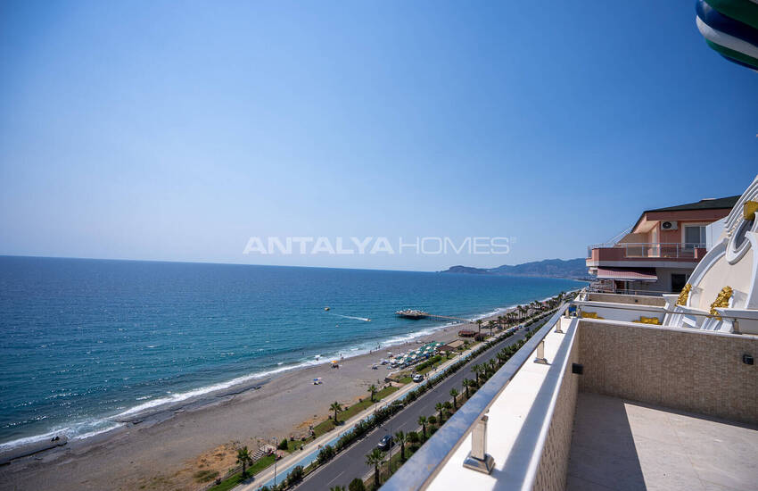 Lägenheter I Ett Komplex Med Havsutsikt I Alanya Mahmutlar 26