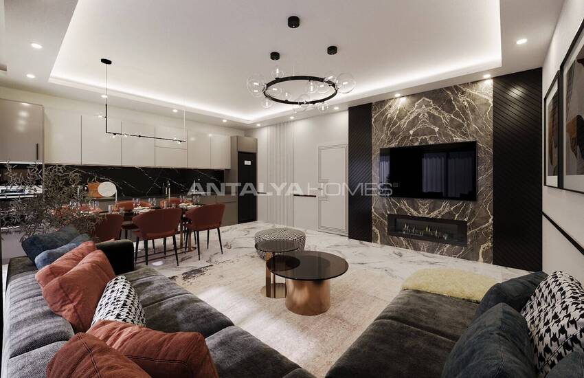 Lägenheter I Ett Komplex Nära Havet I Alanya 15